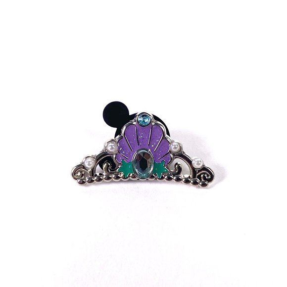 Disney Crown Tiara Pin The Little Mermaid Princess Ariel